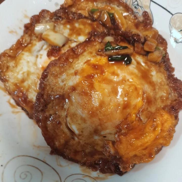 鸡蛋神仙吃法～给肉都不换的糖醋荷包蛋