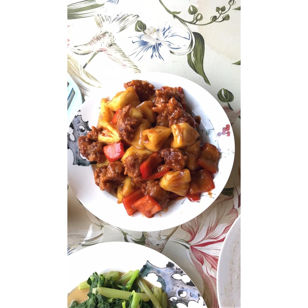 菠萝咕咾肉
