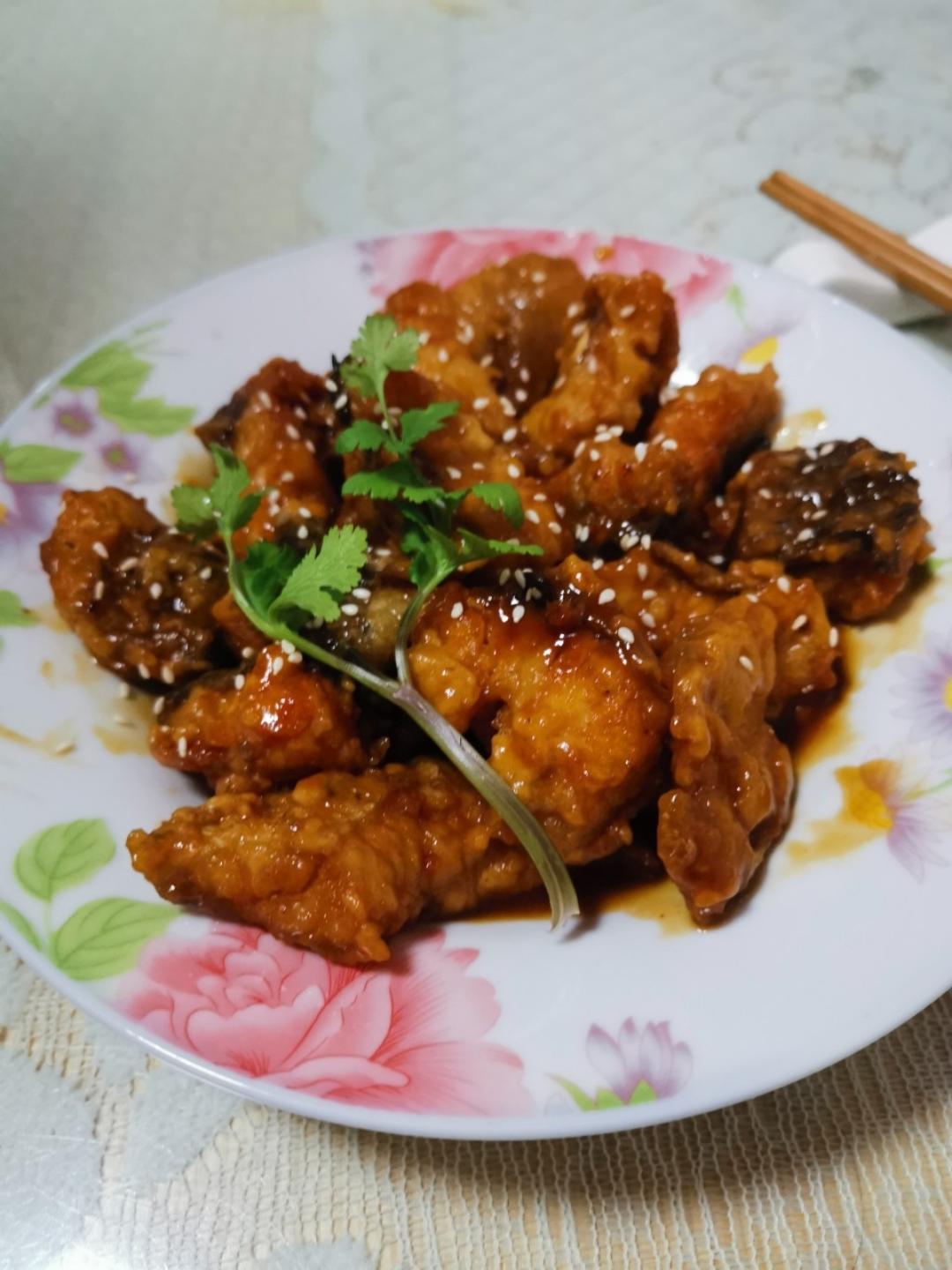 家常菜｜不用番茄酱做一道酸甜口的糖醋鱼块