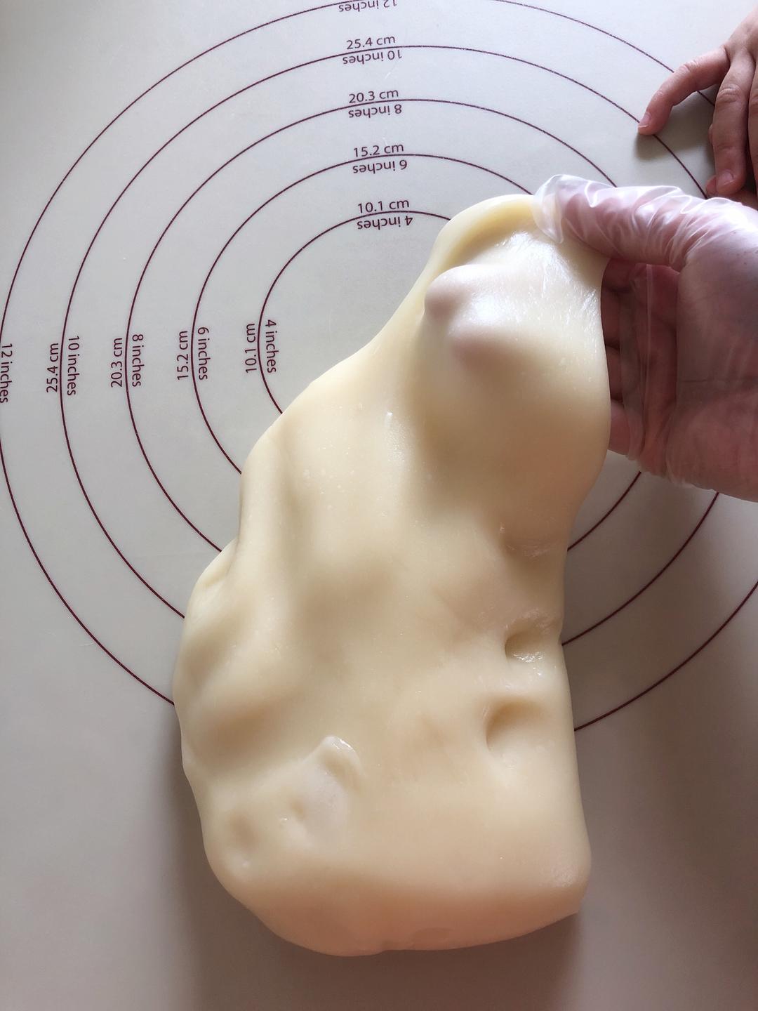 纯奶手撕吐司的做法 步骤1