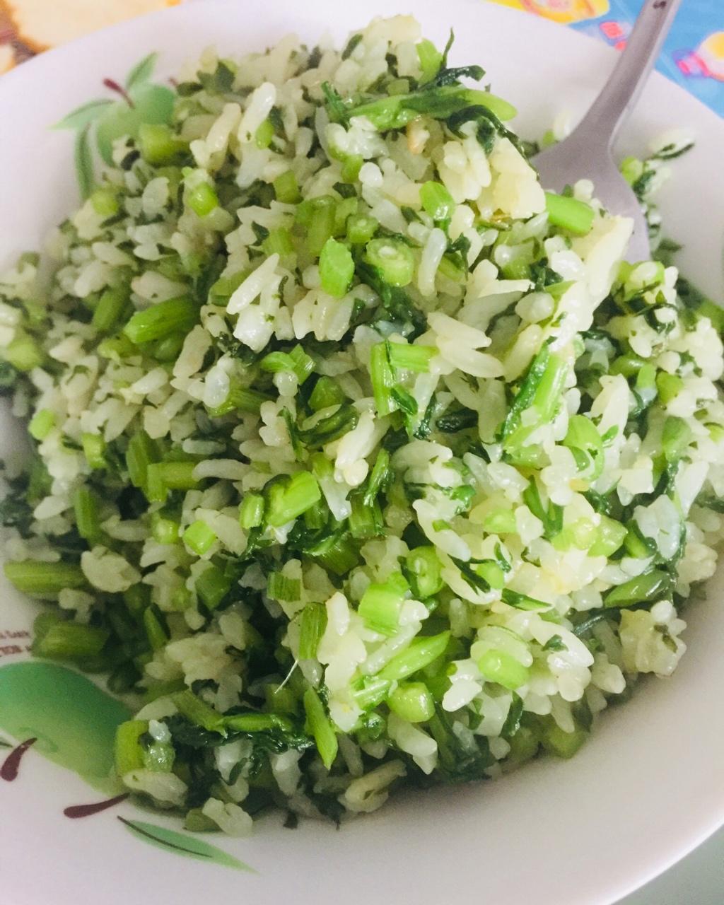 茼蒿菜饭