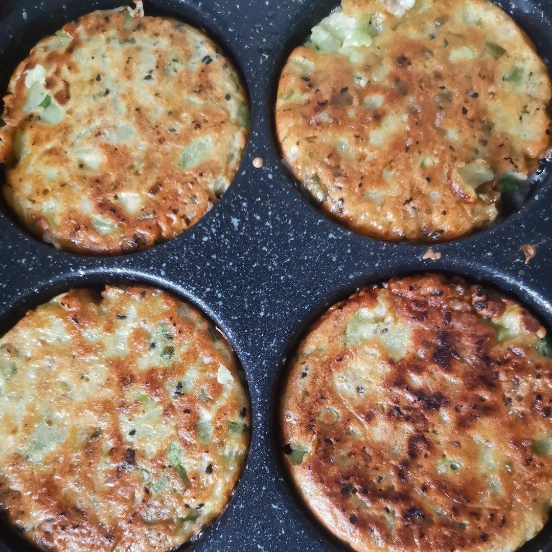 丝瓜鸡蛋饼