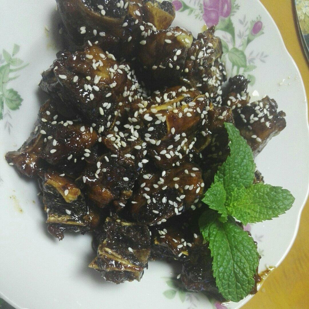 冰花酸梅排骨