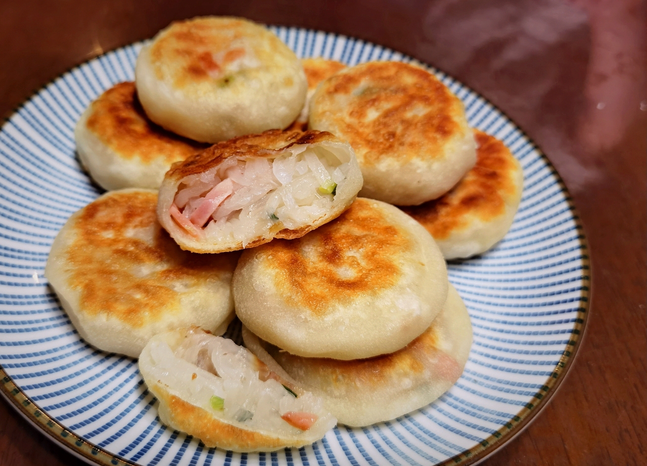 爆汁牛肉饼&火腿萝卜饼