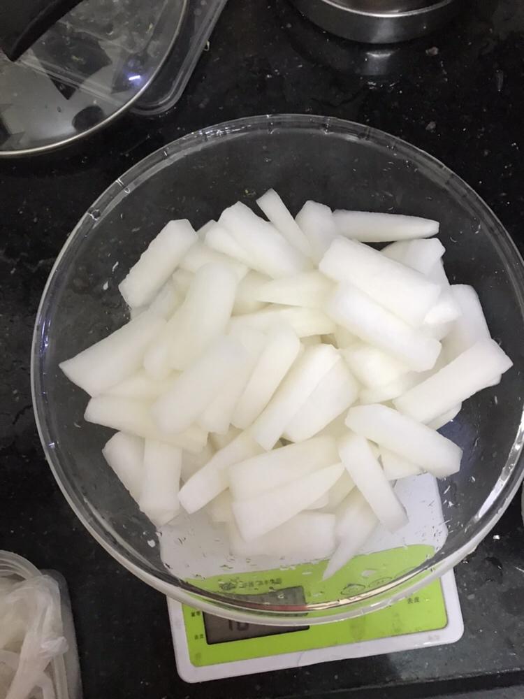 韩式泡甜萝卜的做法