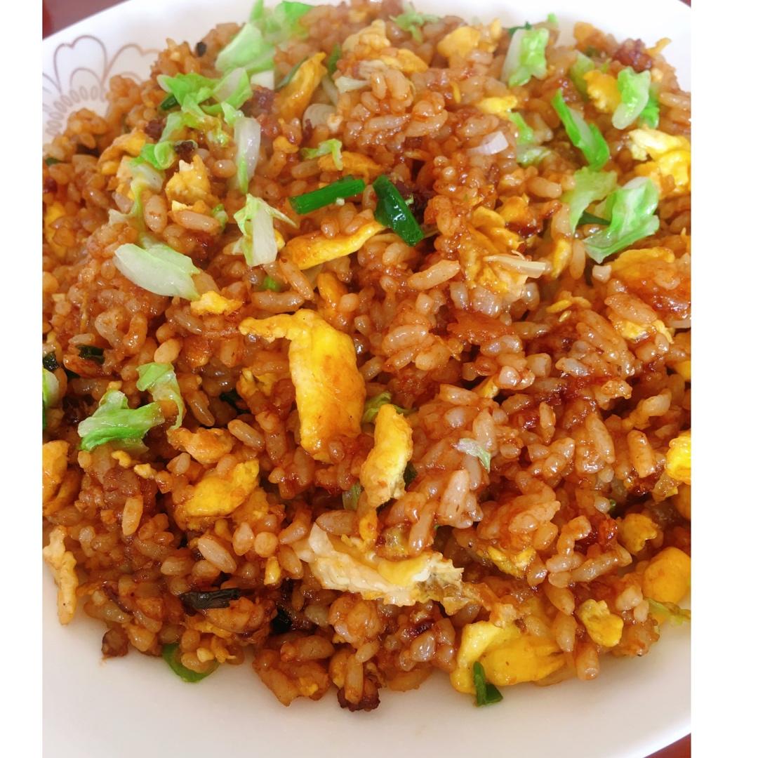 酱油炒饭(超级简单)