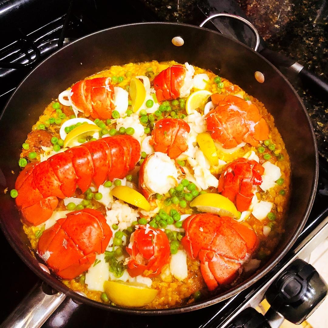 【曼食慢语】Seafood Paella 西班牙海鲜饭