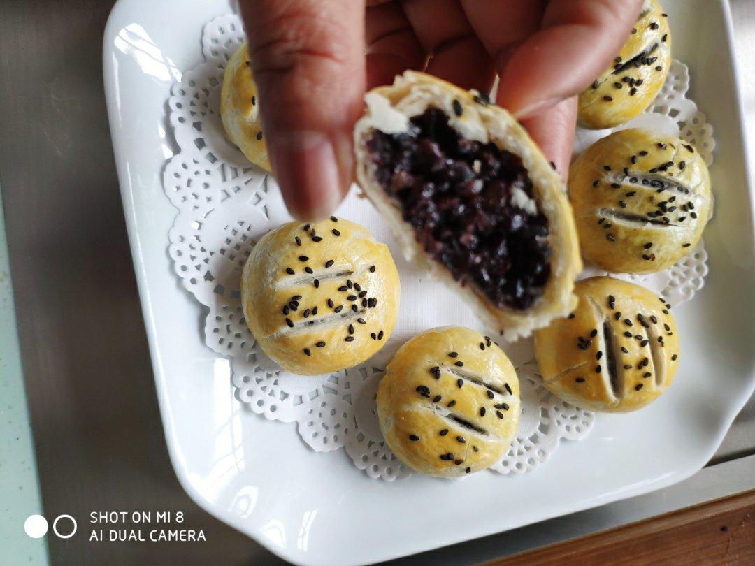 紫米馅老婆饼超快手（不用出膜不用醒面）