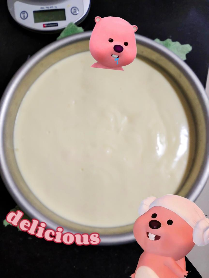 网红好利来半熟芝士蛋糕(低卡）轻乳酪蛋糕hanjuku cheese