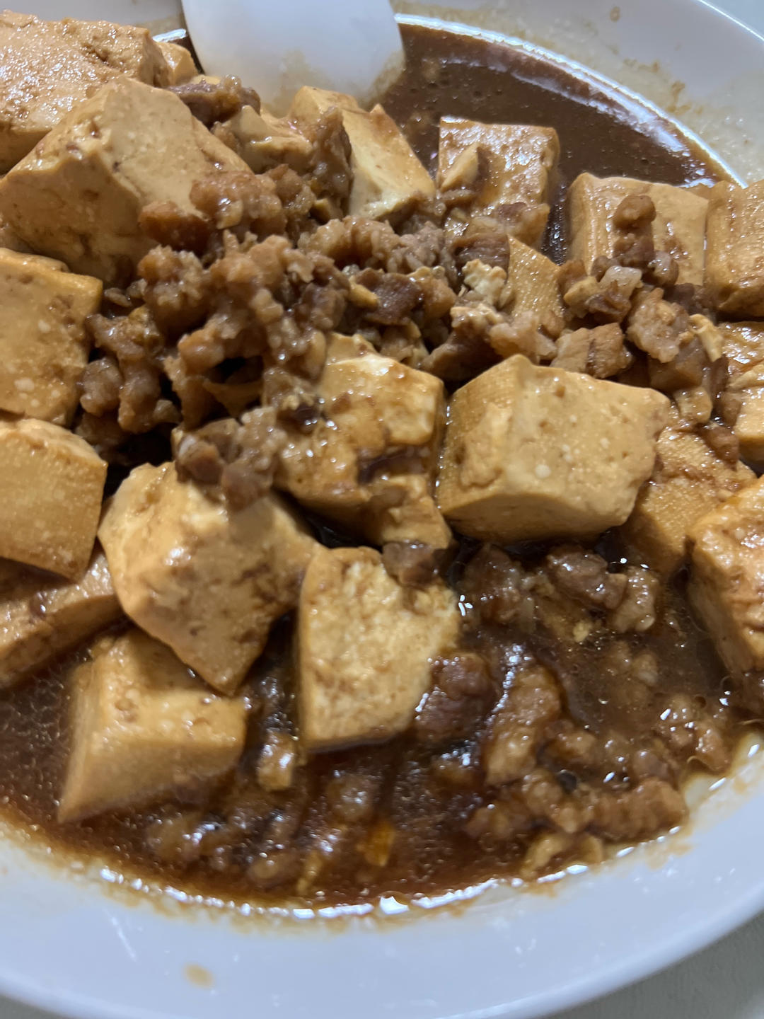 巨下饭！拌饭超好吃的肉末豆腐！做法简单零失败~