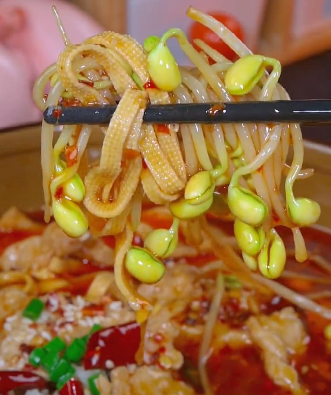 【水煮肉片】★（四川十大名菜）川菜/下饭菜/家常菜/快手菜