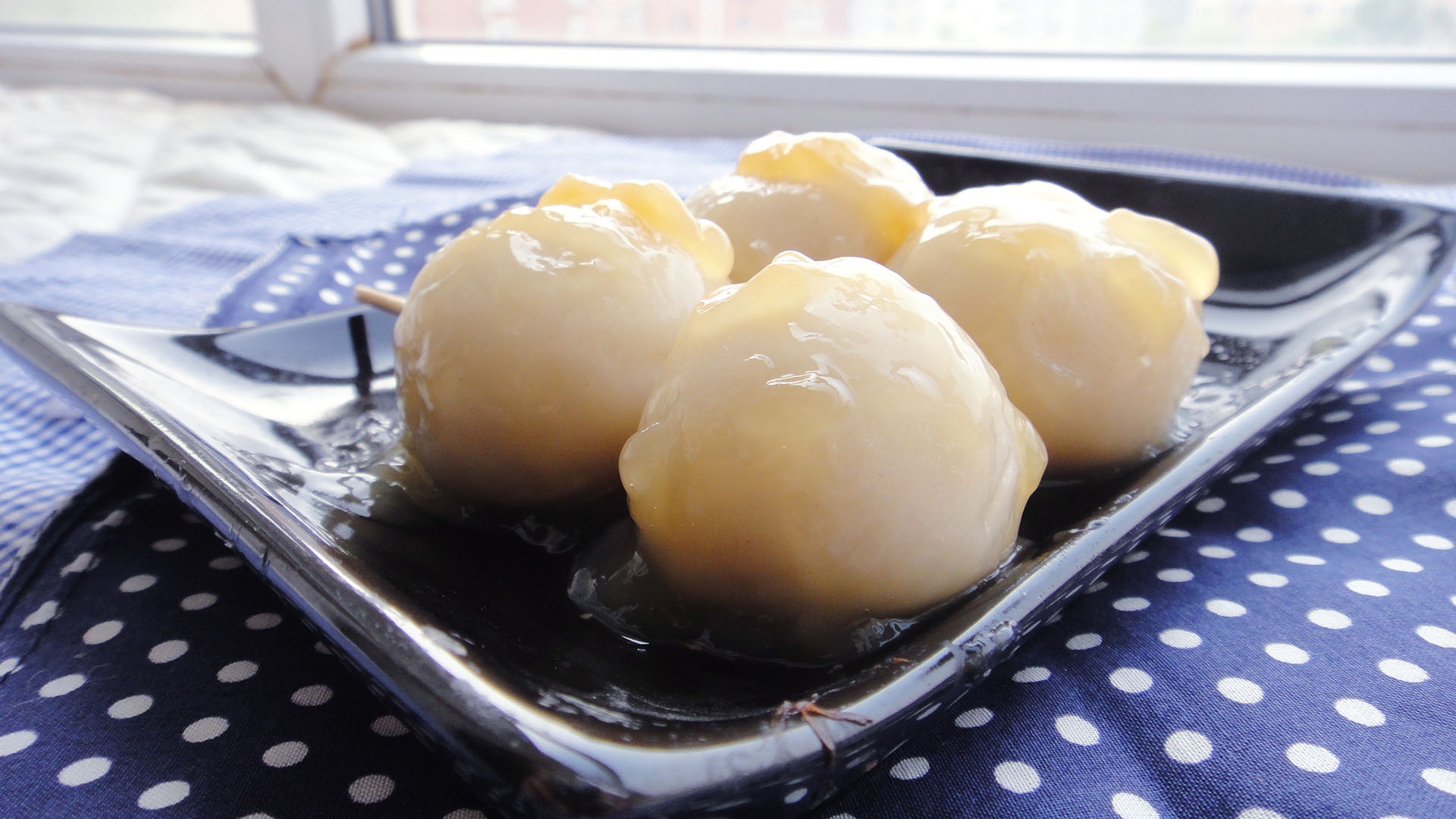 日式串团子