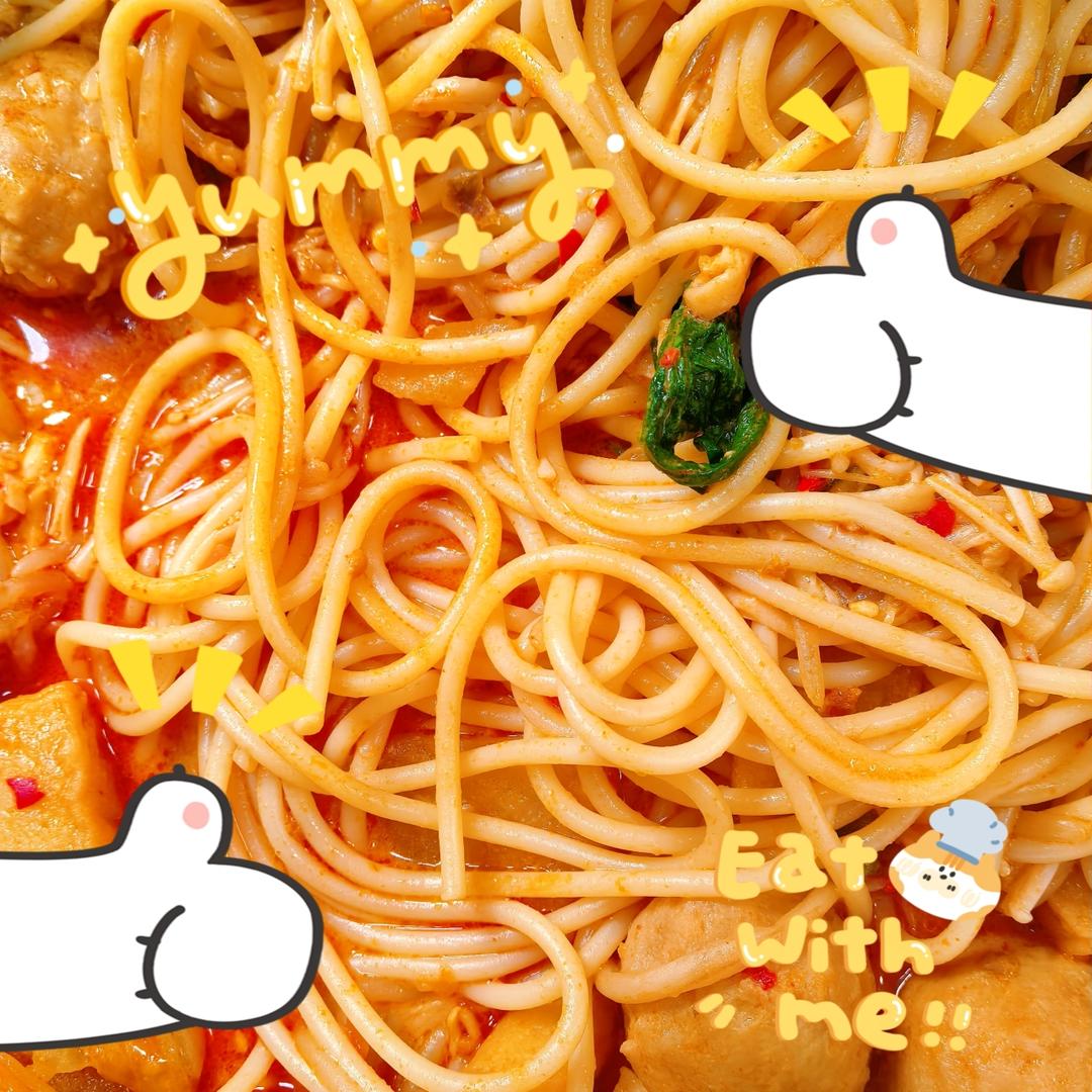 家庭版牛奶麻辣烫，味道绝对不输某亮，某国福。