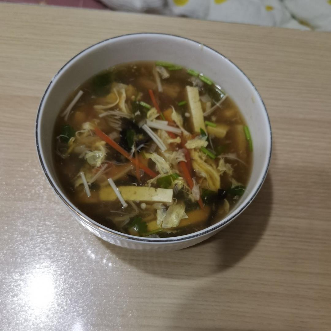低脂暖胃汤—酸辣汤（附万无一失调料配比）
