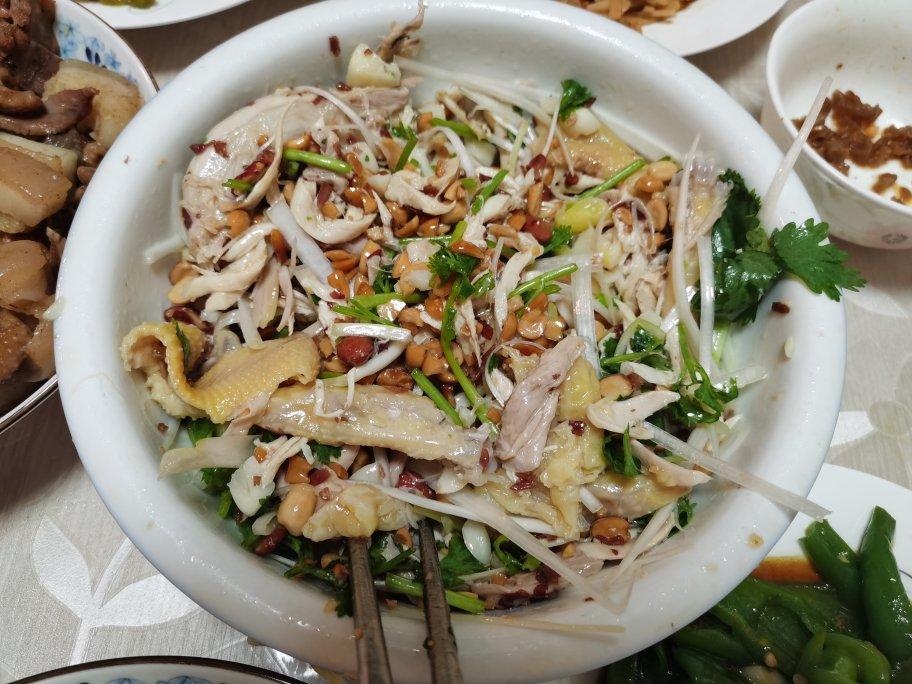 广式盐焗手撕鸡