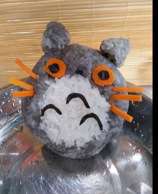 龙猫和煤球精灵饭团