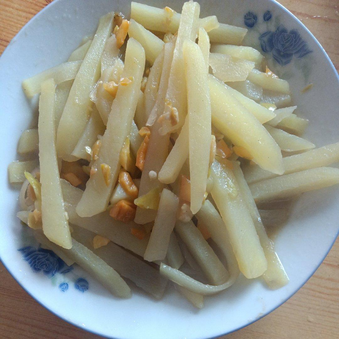 酸辣土豆丝的家常做法 超级下饭