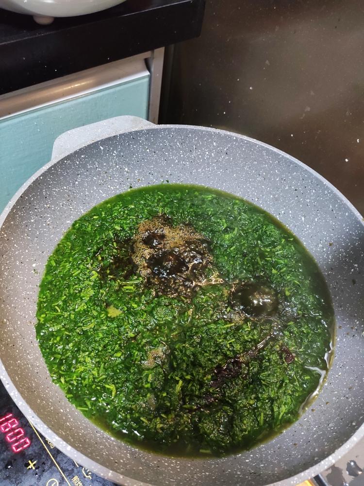 艾叶做的牛屎包,吃了艾糍会反酸的亲可以试试这做法