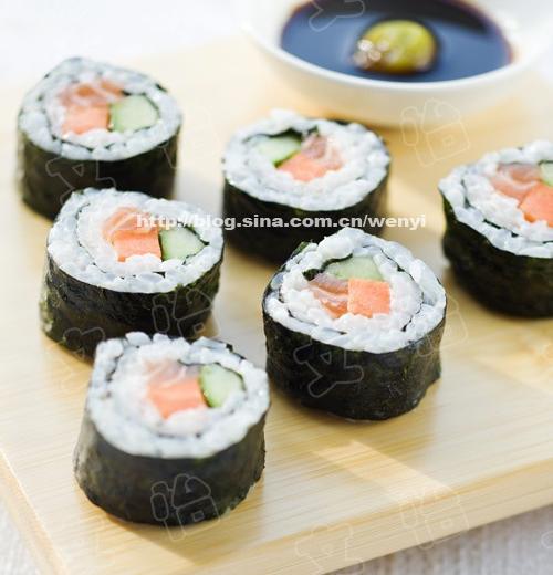 三文鱼寿司的做法