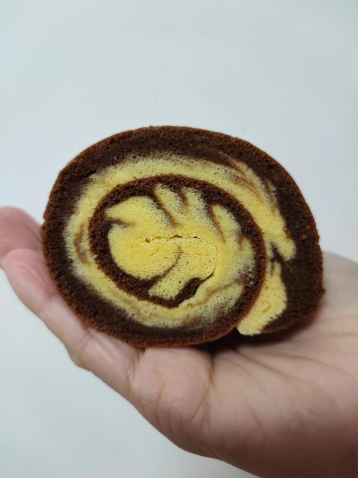 可可旋风蛋糕卷