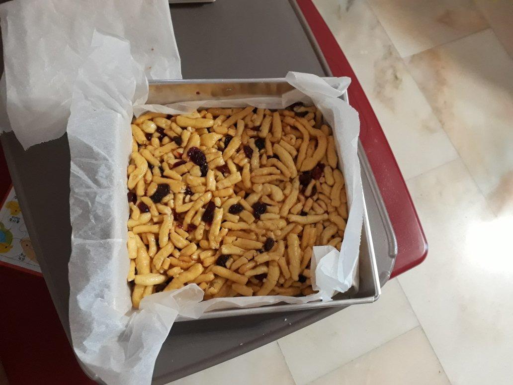 椰蓉干果沙琪玛