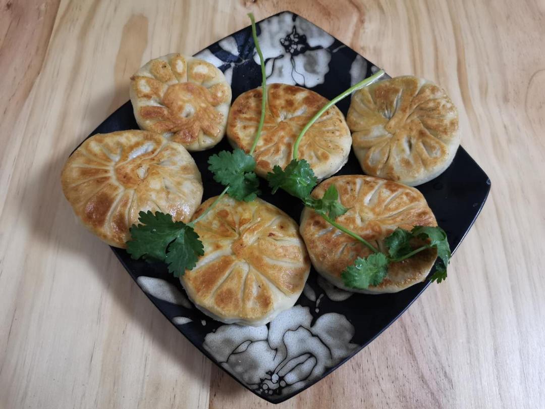 🔥不揉面，不发面❗️皮薄馅多三鲜馅饼