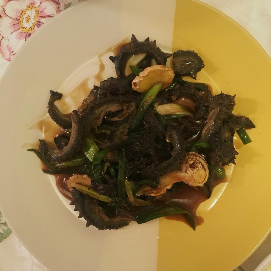 葱烧海参