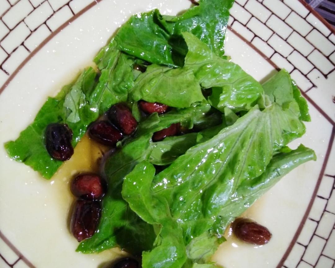 简易凉拌生菜的做法