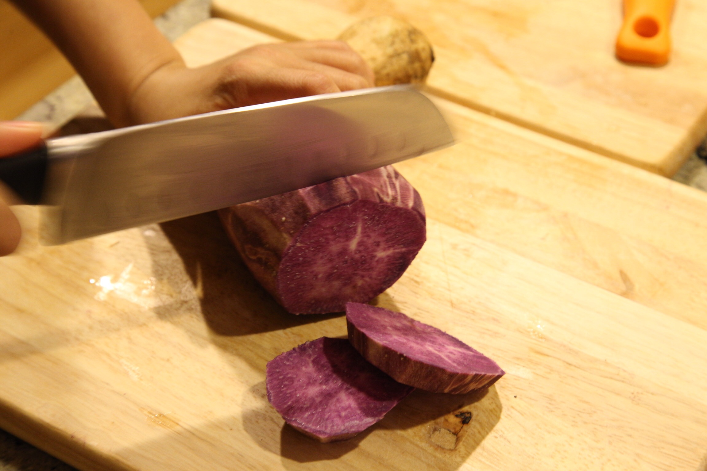 紫米配芋圆的做法 步骤1