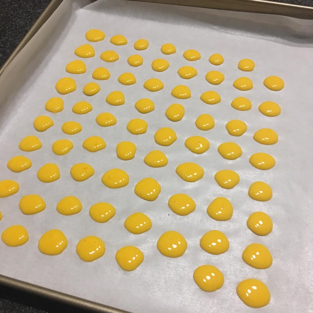 蛋黄溶豆（两个蛋黄）