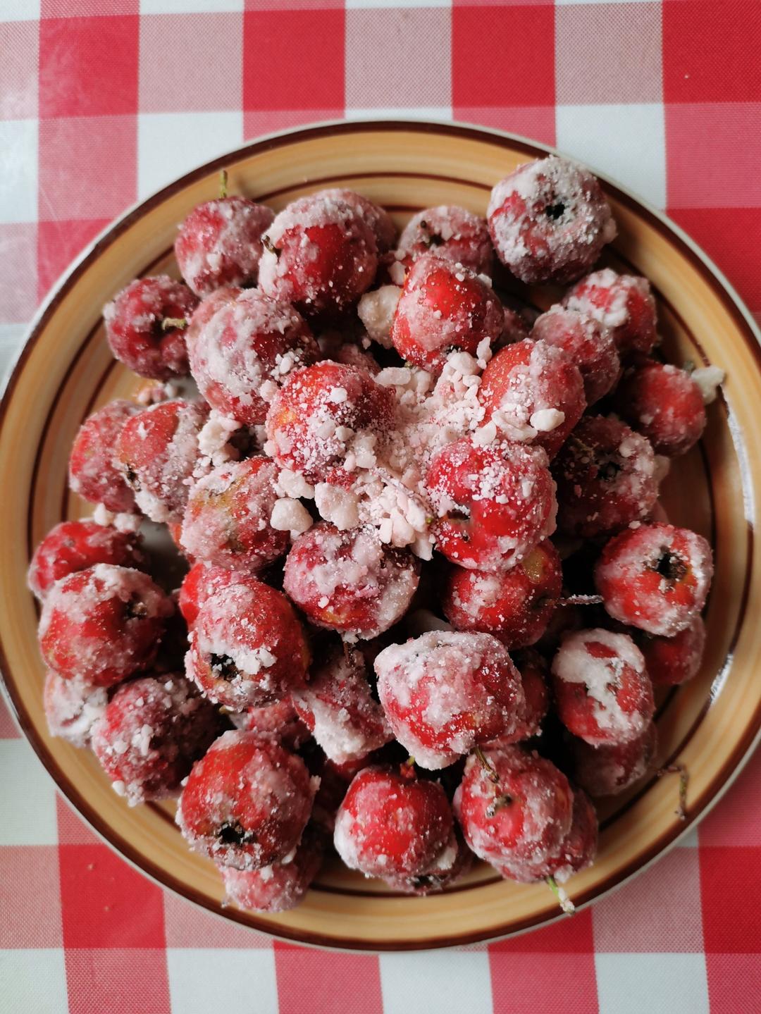 不用白醋的糖炒山楂