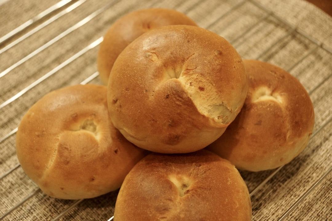 原味贝果🥯/黑芝麻贝果🥯