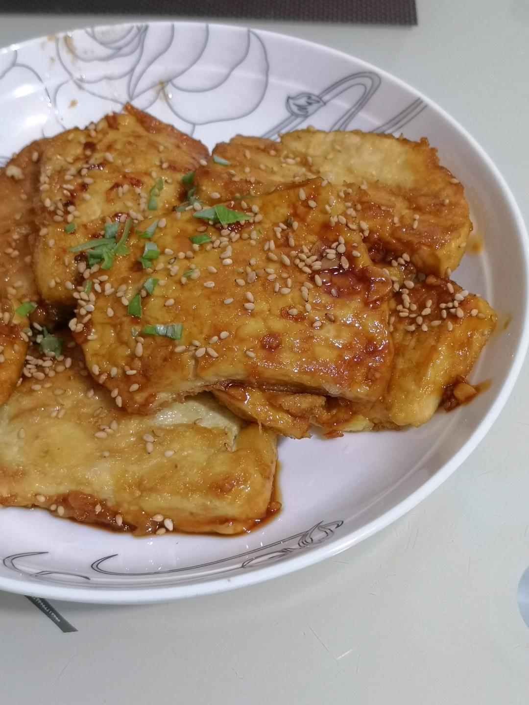 无敌好吃的香煎豆腐