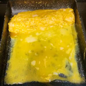 厚蛋烧（日式玉子烧）的做法 步骤5