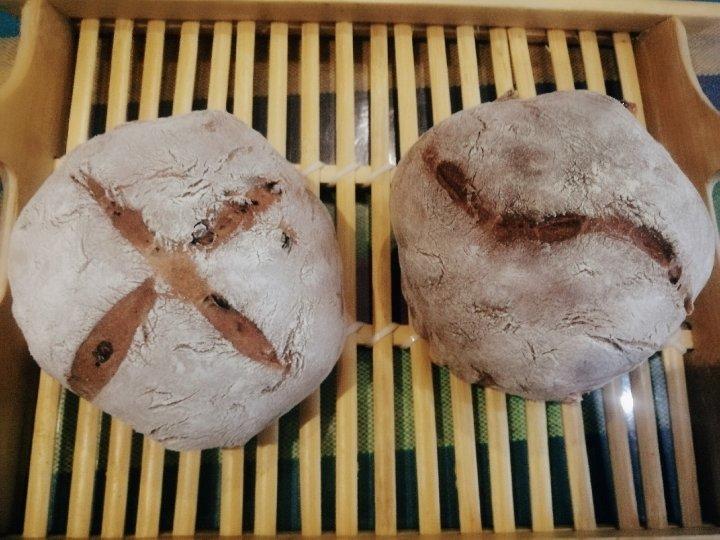 黑啤核桃欧包（免揉）