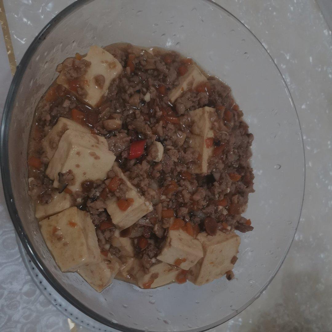 肉末嫩豆腐｜嫩滑口感爽口！这道快手菜超级下饭！！（减脂少油版）