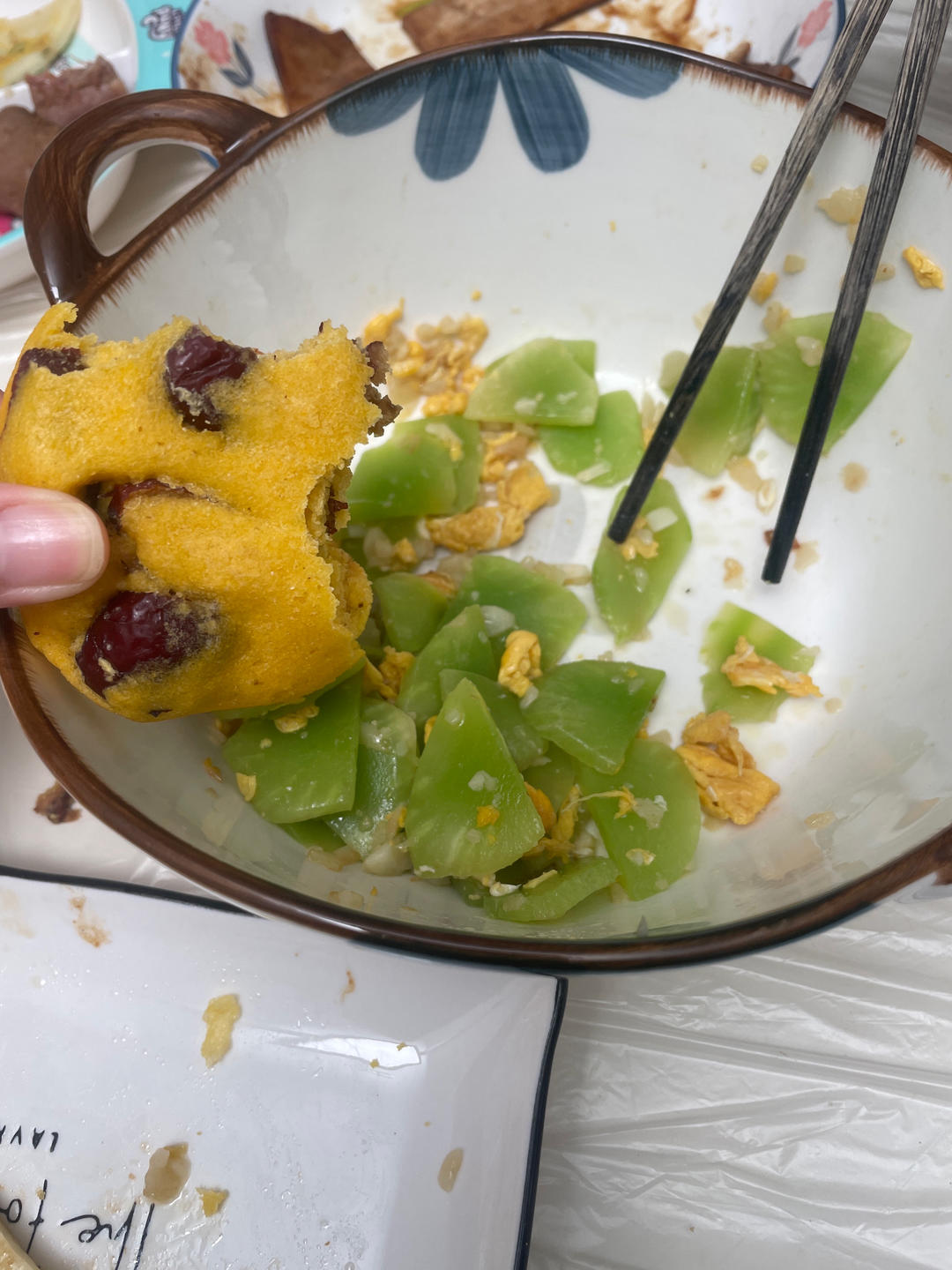 莴苣炒鸡蛋❗️好吃又下饭