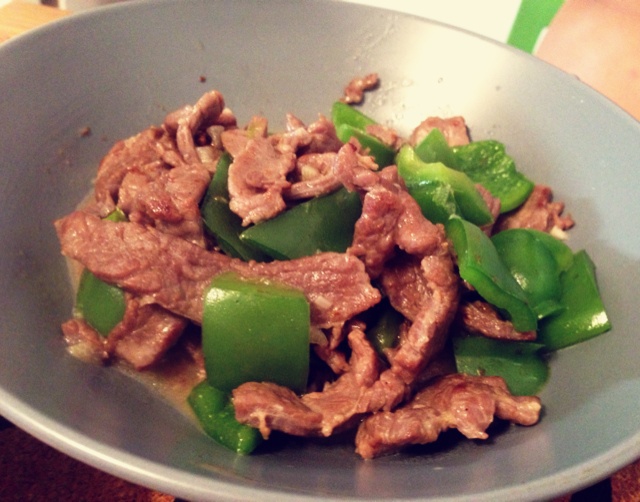 青椒牛肉