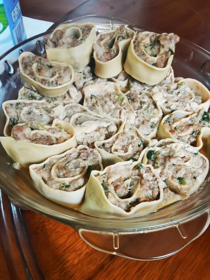 备上这道菜，回家10分钟就可以开饭~千张肉卷