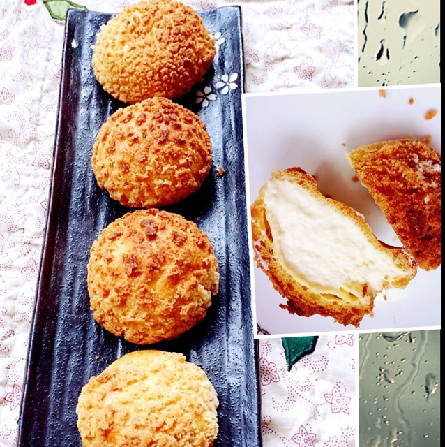 十分美味的酥皮泡芙