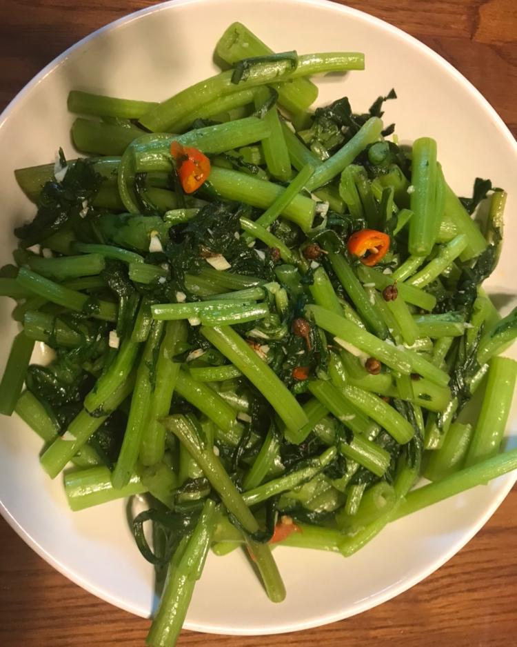 蒜蓉蒿子杆