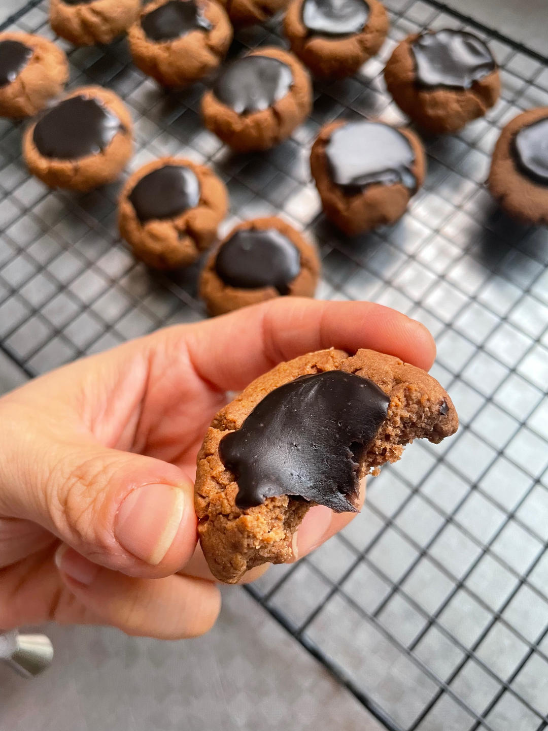 简单0️⃣失败！下午茶小点心｜双重🍫巧克力曲奇🍪