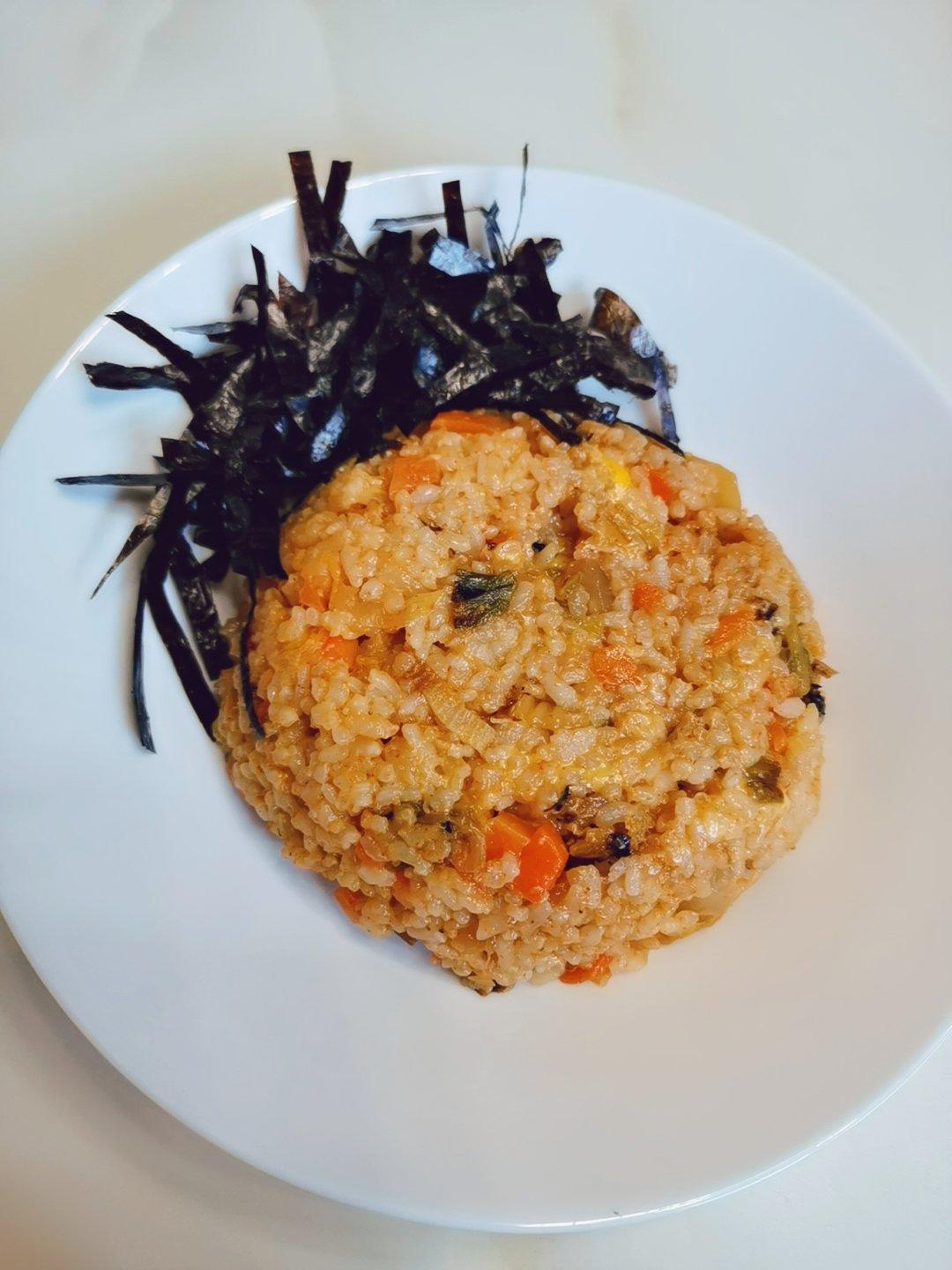 升级版辣白菜炒饭😭姜食堂同款🌟泡菜饭开出了p.o 斯密达