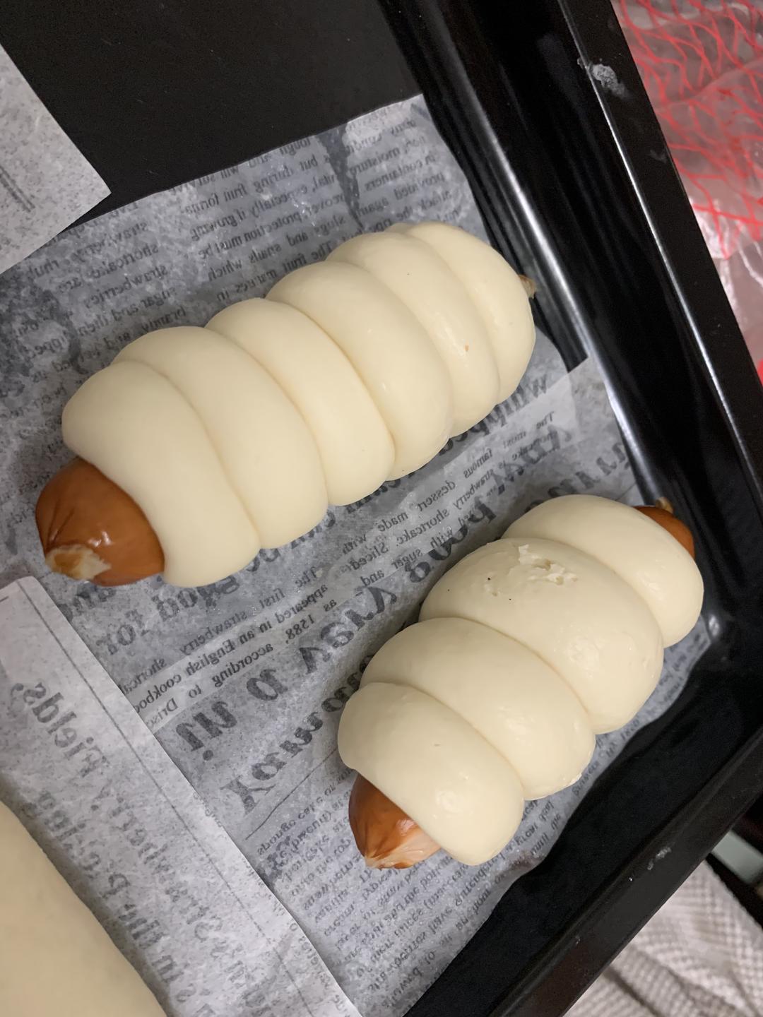 纯奶手撕吐司的做法 步骤1