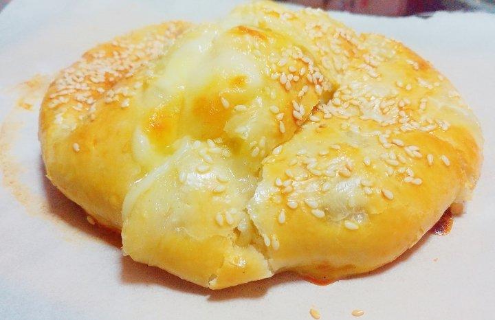 榴莲芝士饼