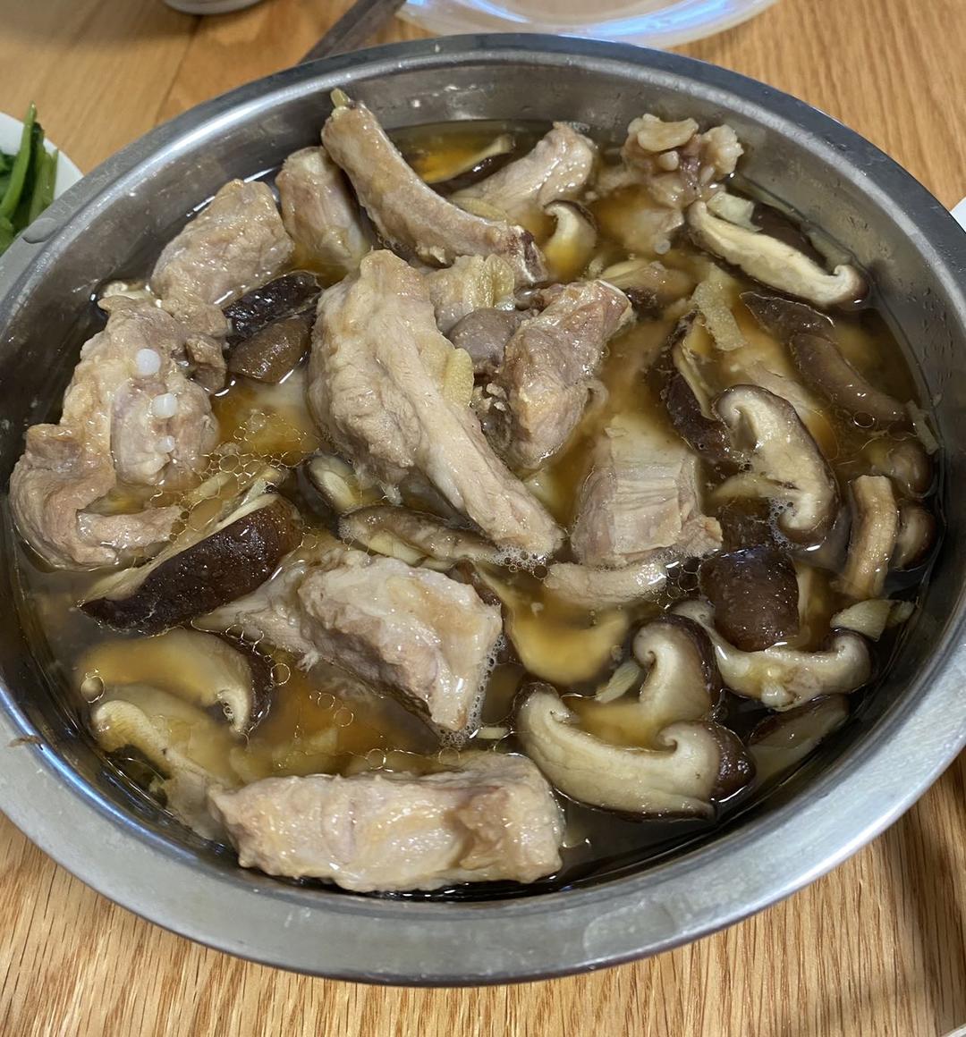 【香菇蒸排骨】快手简易零基础