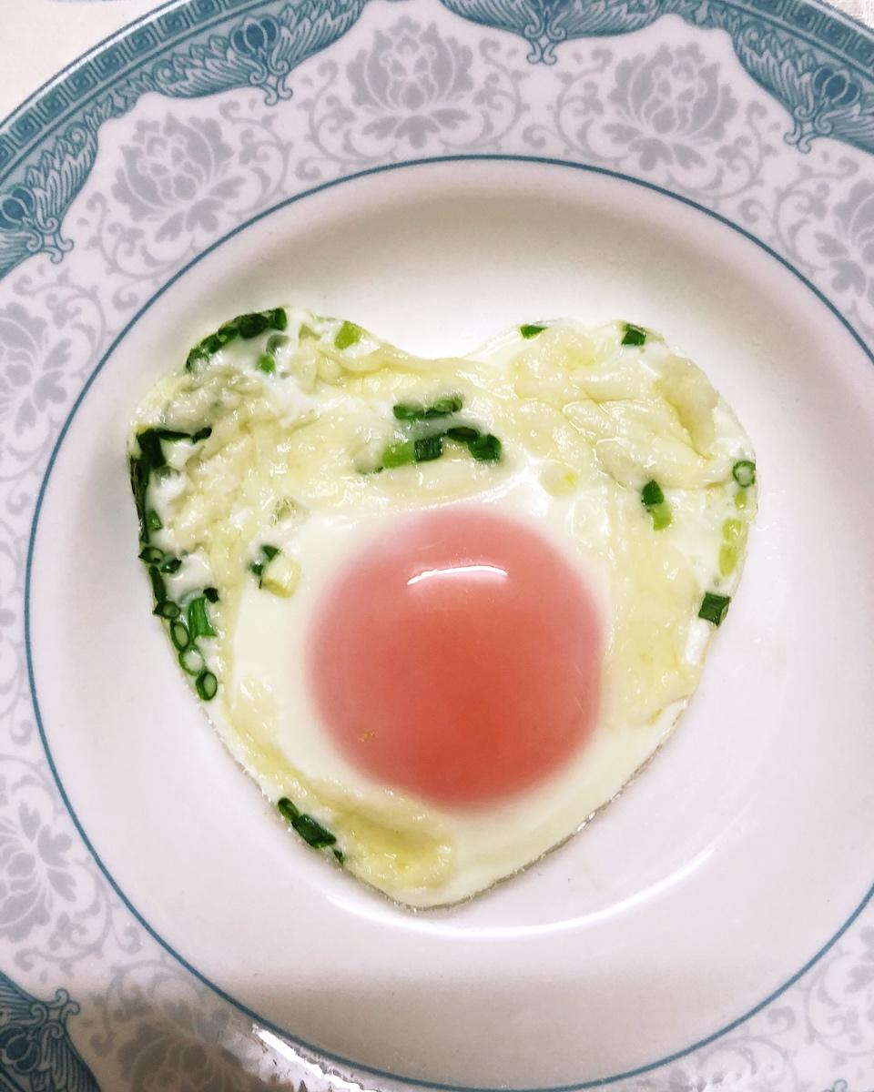 爱心蛋 早餐