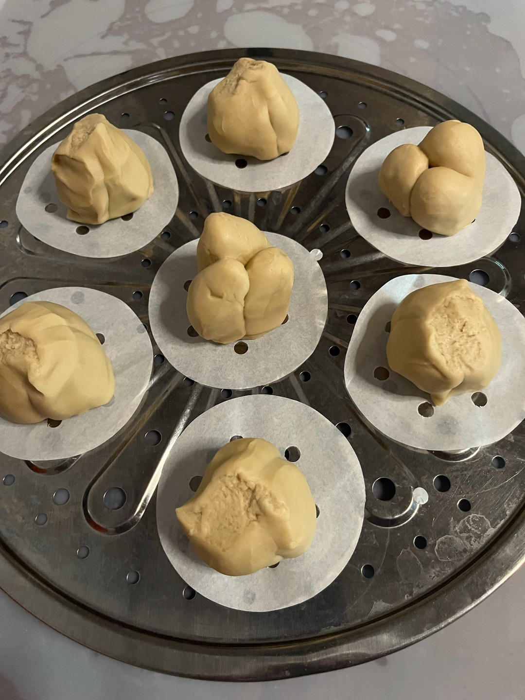 红糖开花馒头不用泡打粉不用耗时发酵也能开花