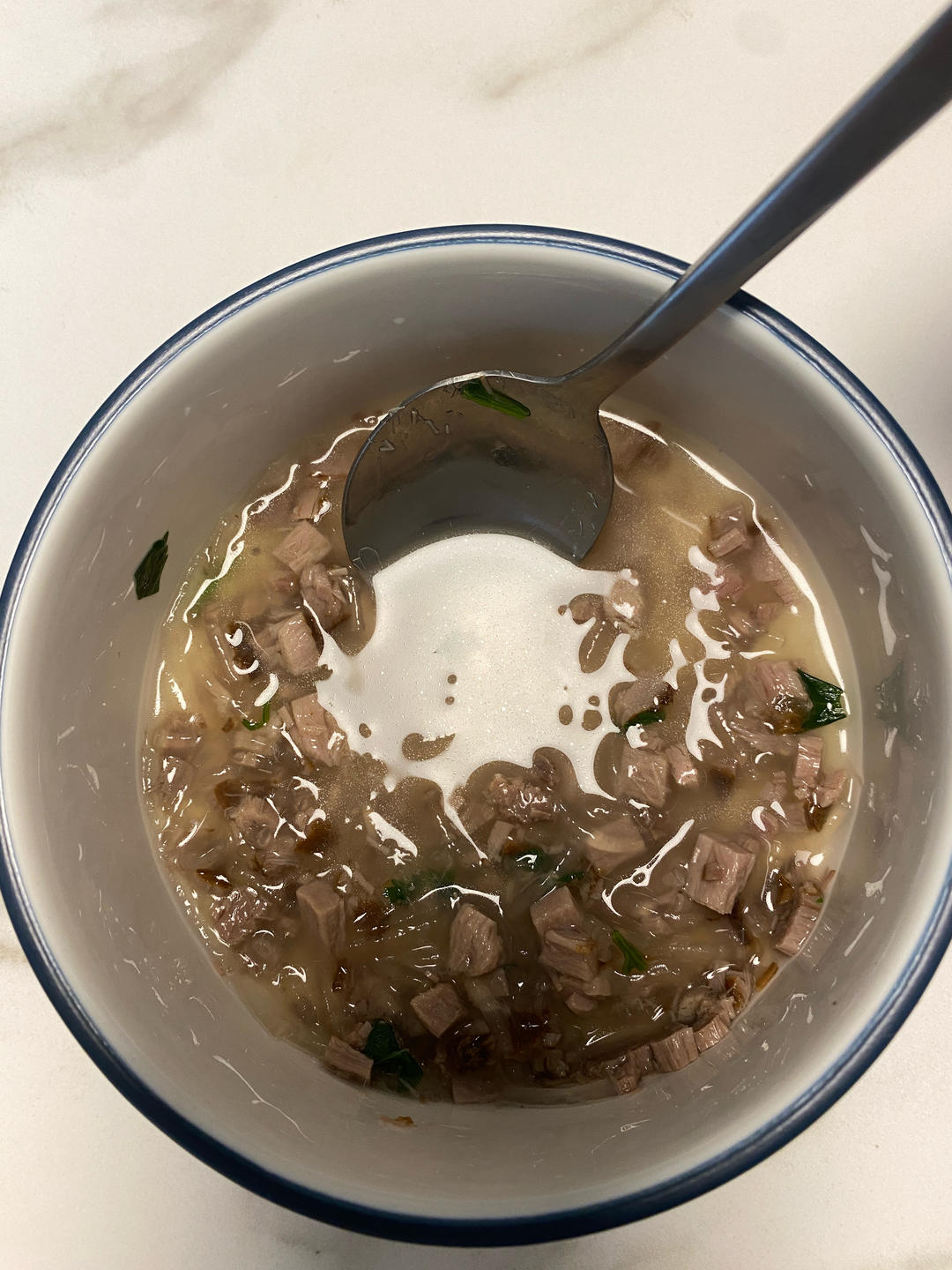 牛肉粉丝汤-早餐
