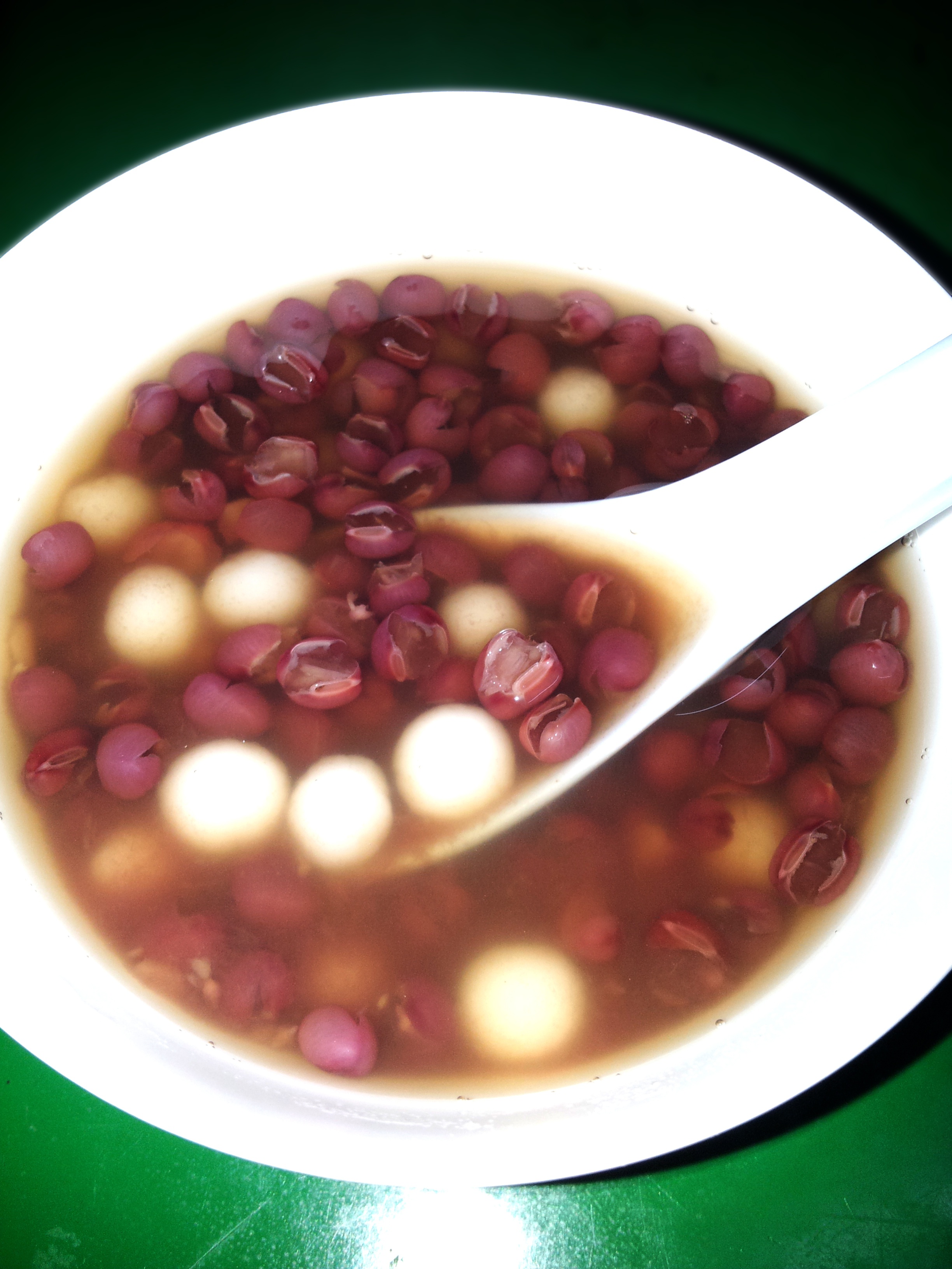 灯笼果做的小红豆小丸子小甜汤